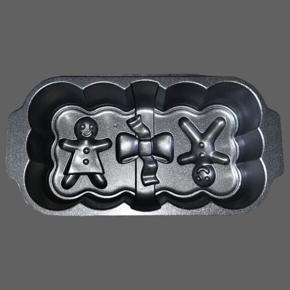 Nordic Ware Gingerbread Loaf Pan Heavy Cast Aluminum 6 Cup 1 LB - Picture 3 of 5